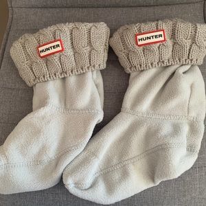 Hunter Original Cable Cuff Short Boot Socks